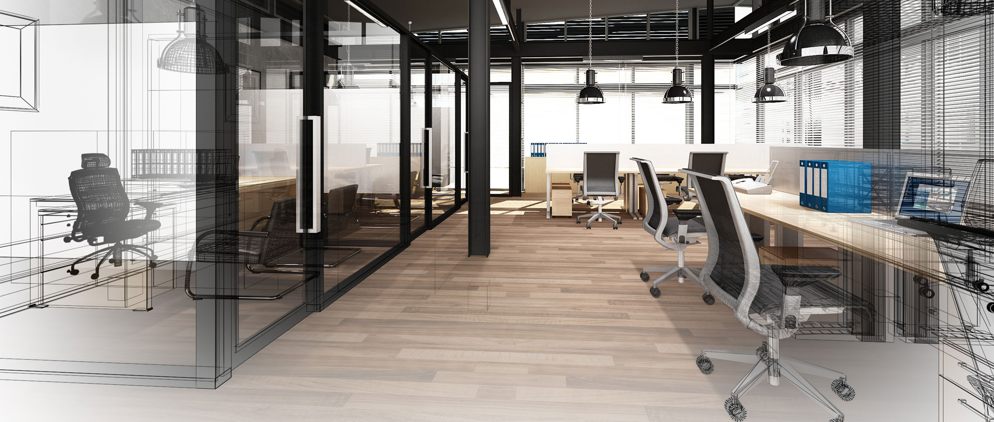 3D Office Drawing